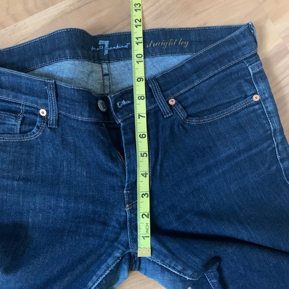 5-Pocket Straight Leg Jeans: 7 For All Mankind - Picture 11 of 14
